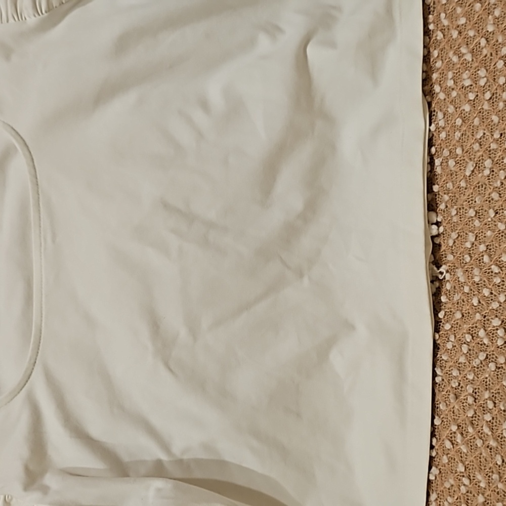 White Ruffle Sleeve Top - Picture 8 of 13